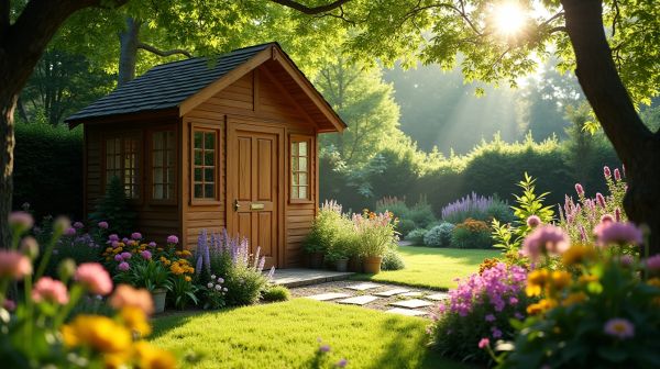 Améliorez votre espace extérieur avec un abri de jardin pratique