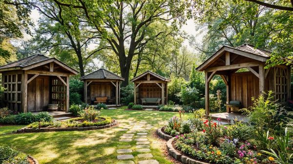 Top 5 abris de jardin pour un espace extérieur optimisé