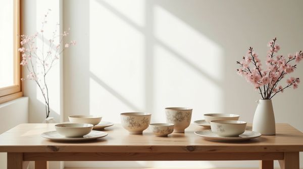 Transformer votre table avec de la vaisselle japonaise artisanale